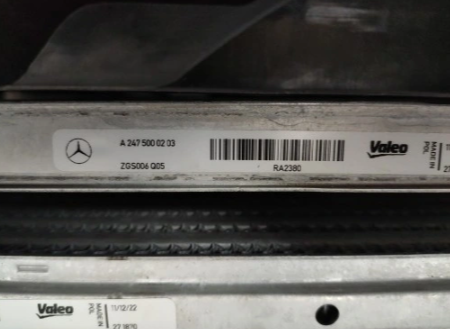 KOELERPAKKET MERCEDES RADIATOR SET A CLASS W177 CLA C118 W247 250e HYBRID LIFT A2479067806