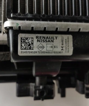 KOELERPAKKET AUSTRAL RADIATOR FAN KIT RENAULT 1.2 TCE 2022-2025 214572452R