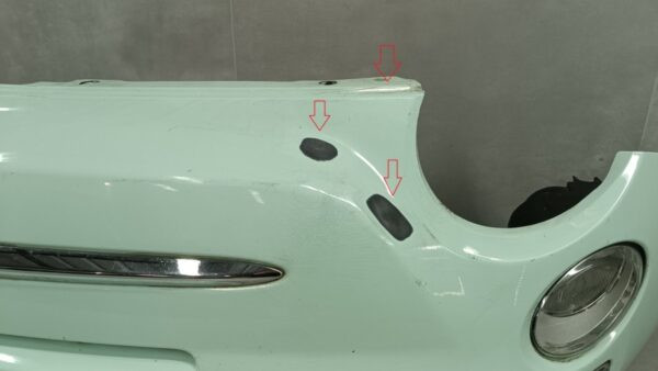 Bumper Fiat 500 ABARTH 07-15 735426888 Voorbumper HK1216
