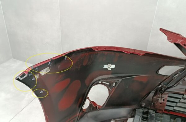 Bumper Lexus CT 200H facelift 17-22 52119-76250  Voorbumper HK1404