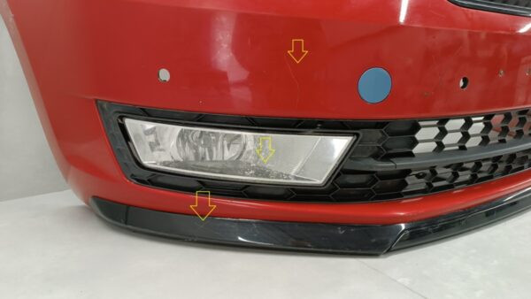 Bumper Skoda Rapid 5JA Monte Carlo 13-16 5JA807221F Voorbumper HK1294