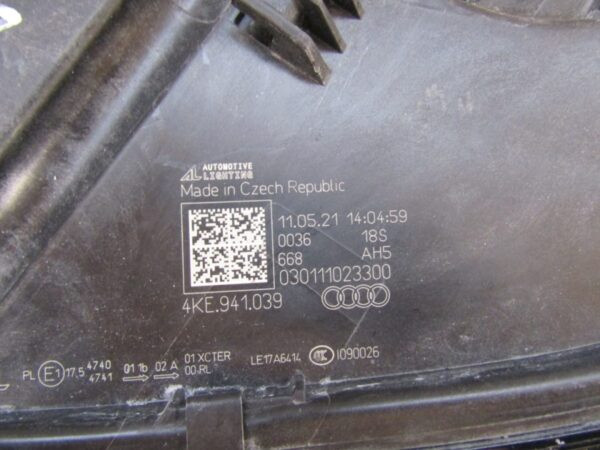 Koplamp AUDI E TRON 4KE FULL LED 18- LH Links 4KE941039 S1590/K3/5D