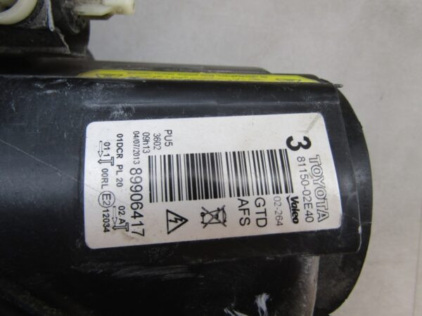 Koplamp TOYOTA AURIS 2 II XENON DRAAIEN XENON 12-15 LH Links S1568/K3/3C
