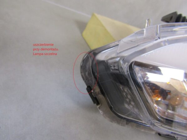 Koplamp HYUNDAI I20 REGULAR LENS + LED 15- LH Links S1606/K3/6E