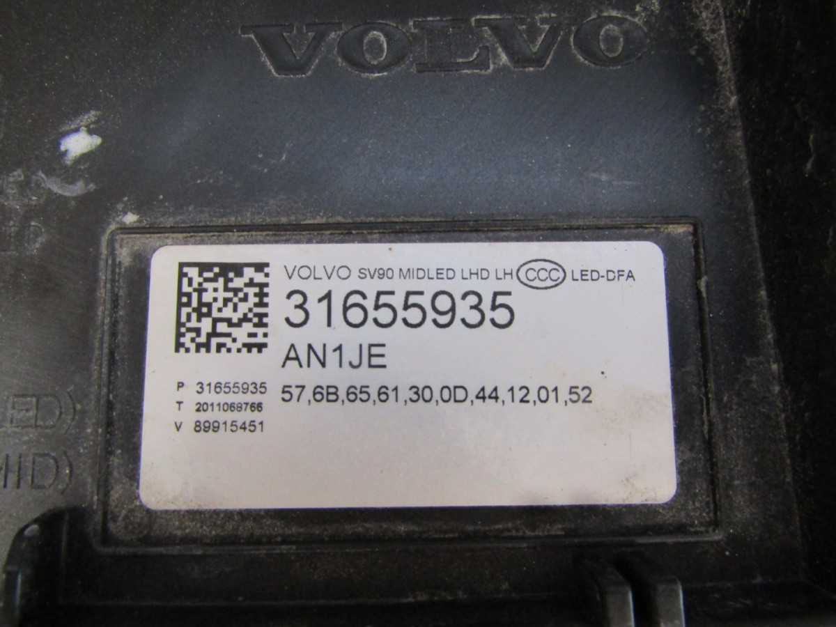 Koplamp VOLVO S90 V90 LED MID 16- LH LINKS 31655935 S1363/k5/9D