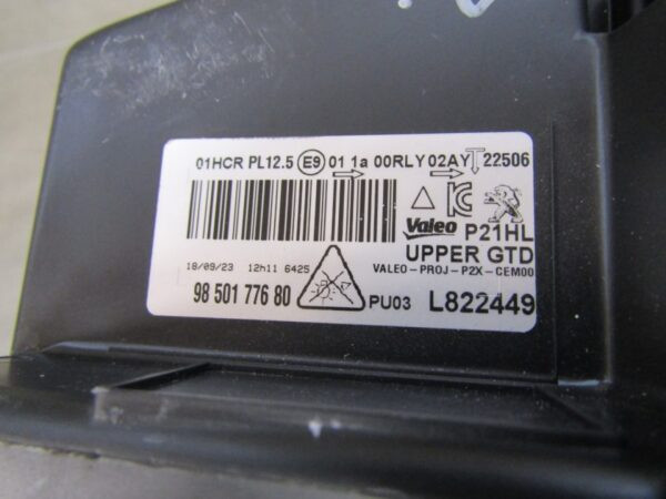 Koplamp Peugeot 208 II 2008 II FULL LED 19-23 LH Links 9850177680 Q1422/K3 4G