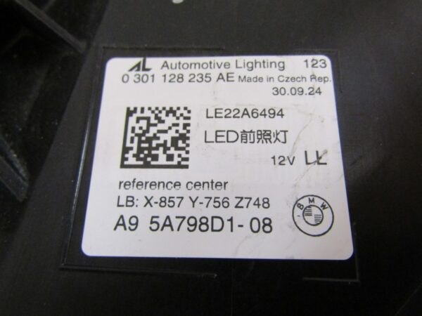 Koplamp BMW 5 G60 G61 FULL LED 23- LH Links 5A798D1 Q1405/K3 3G