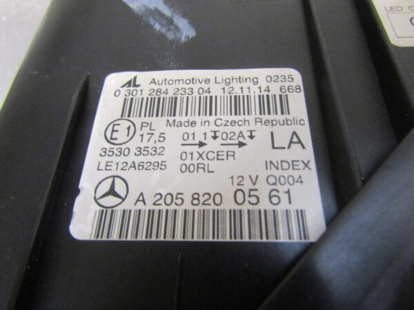 Koplamp Mercedes C-Klasse W205 LED High Performance LH 14-18 A2058200561 Q1458/K3 7D