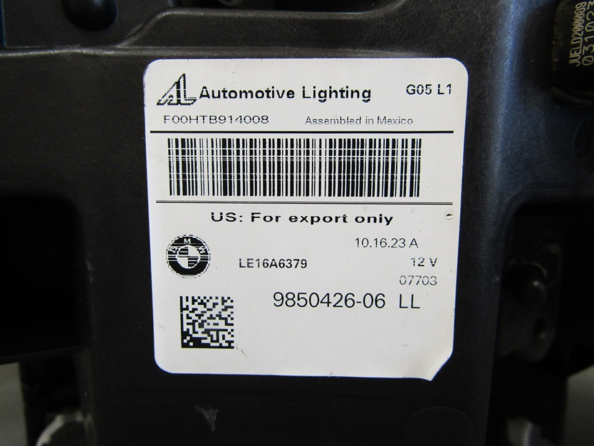 Koplamp BMW X5 G05 X6 G06 LASER 18-23 RH RECHTS 9850426 Q1205/K5 5A