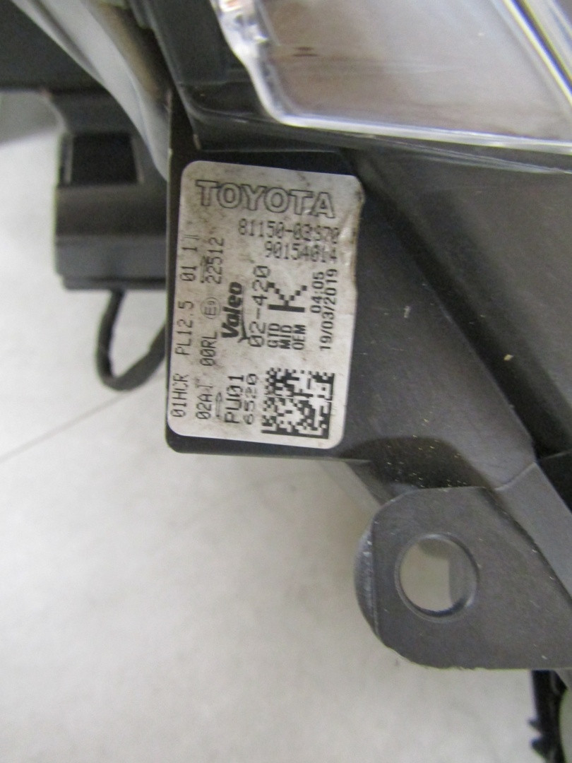 Koplamp Toyota Corolla E21 HB Kombi FULL LED 18-22 LH Links 81150-02S70 S1638/K3/8E