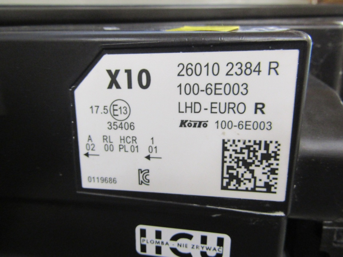 Koplamp Renault Zoe Facelift FULL LED 19-24 RH Rechts 26010 2384R Q1493/K3 9G