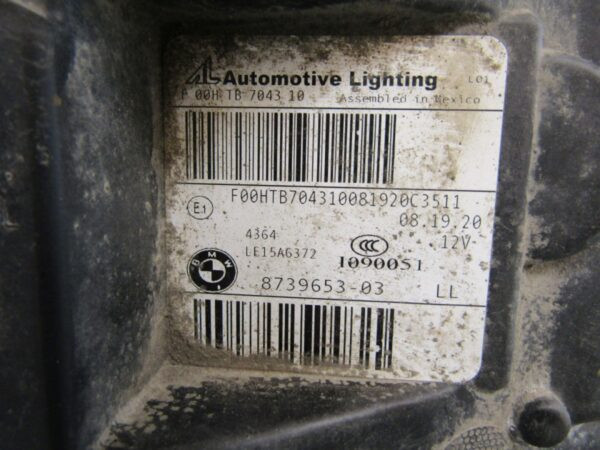 Koplamp BMW X3 G01 X4 G02 Volledig LED ADAPTIEF 17-21 LH Links 8739653 Q1431/K3 5G