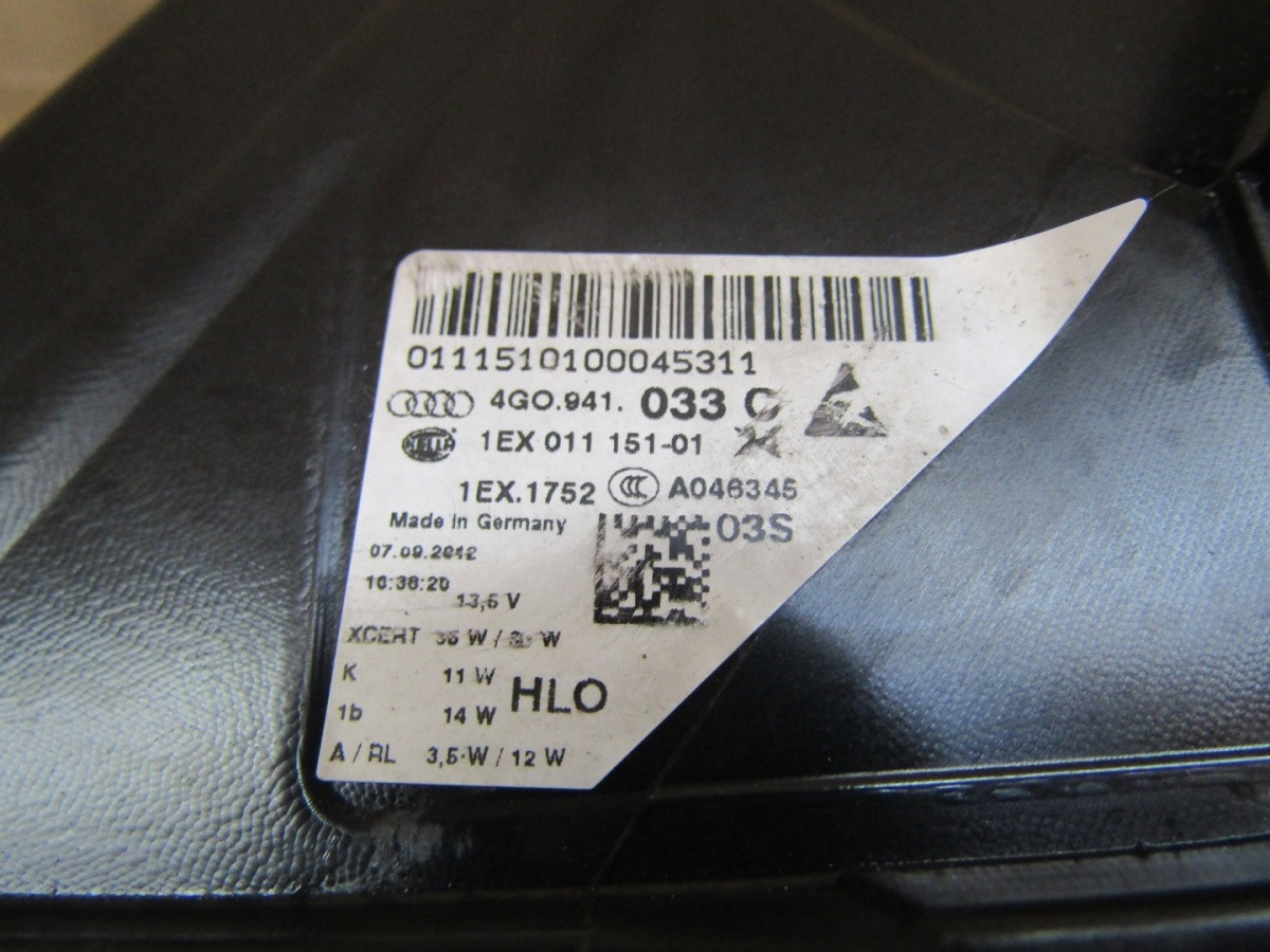 Koplamp Audi A6 C7 4G0 FULL LED MATRIX 10-14 LH Links 4G0941033C Q1473/K3 4C