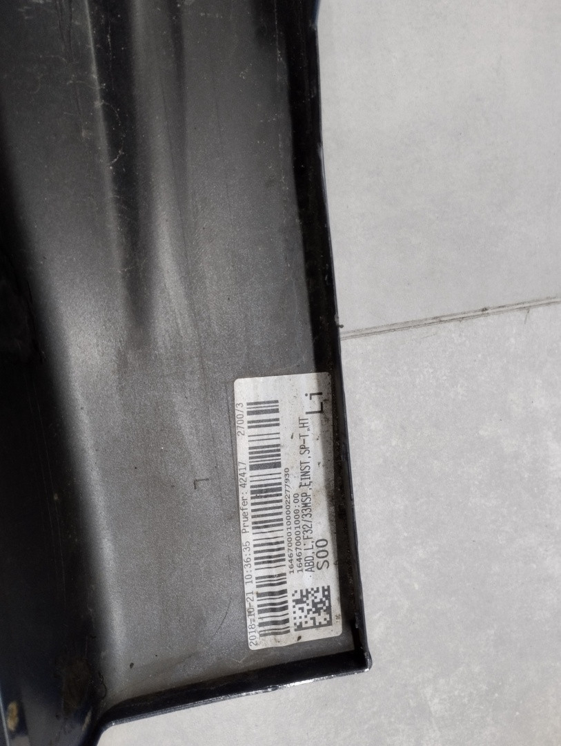 Zijskirt Dorpellijst Links BMW 4 F32 F33 M-Pakket MPakket 14- 51778054539 Dorpel P16477