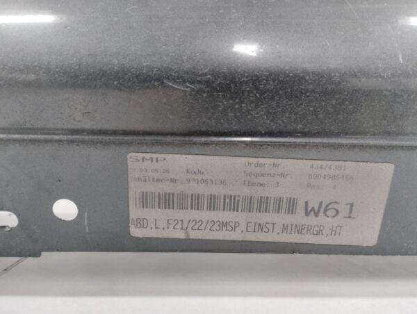 Zijskirt Dorpellijst Links BMW F21 11-19 F22 F23 M-pakket Mpakket 14-21 51778051947 Dorpel P16436