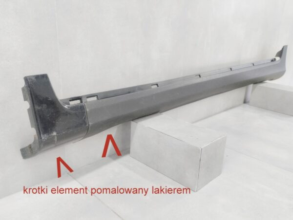 Zijskirt Links Dorpellijst Volvo XC60 08-13 Dorpelbekleding Overlay 31294848 Dorpel P16448