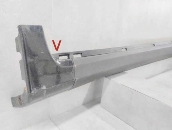 Zijskirt Links Dorpellijst Volvo XC60 08-13 Dorpelbekleding Overlay 31294848 Dorpel P16448