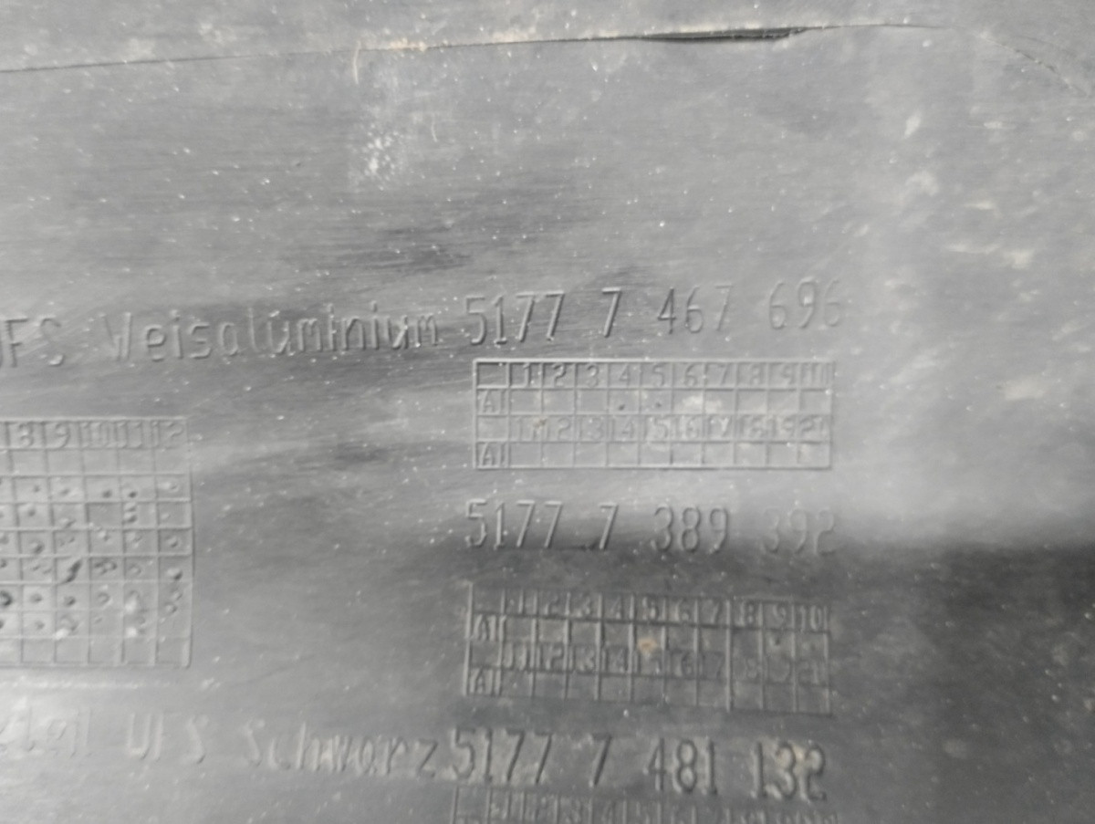 Zijskirt Dorpellijst Rechts MINI Cooper Countryman S F60 17-23 51777389392 51777481132 Dorpel P16506