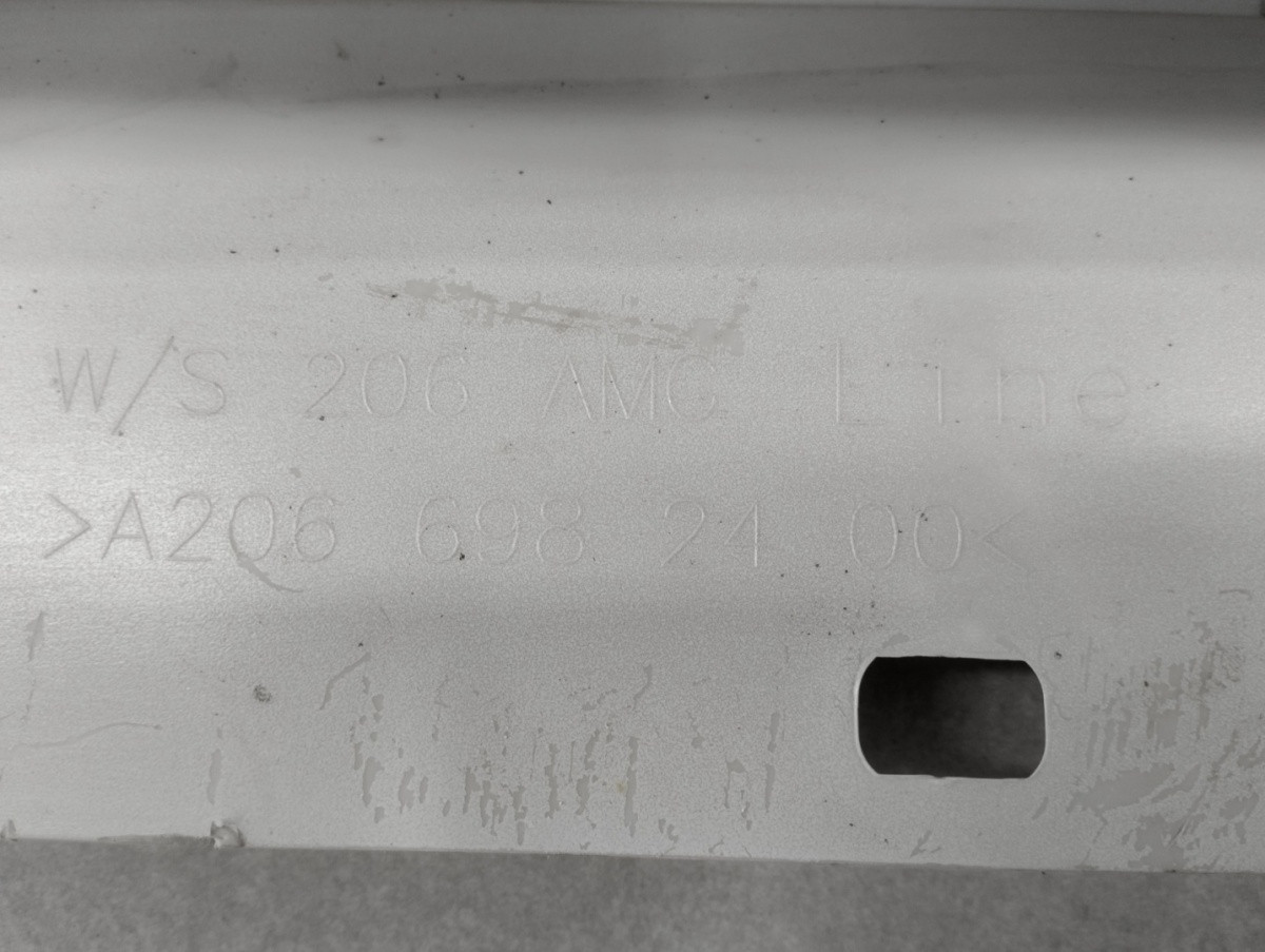 Zijskirt Rechts Dorpellijst Mercedes C-klasse 206 AMG Sedan Stationwagen 21- A2066982400 Dorpel P16479