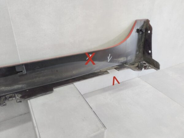 Zijskirt Dorpellijst Rechts Nissan Leaf II ZE1 17- 76852 -5sa0a 76850-6wl2c Dorpel P16423