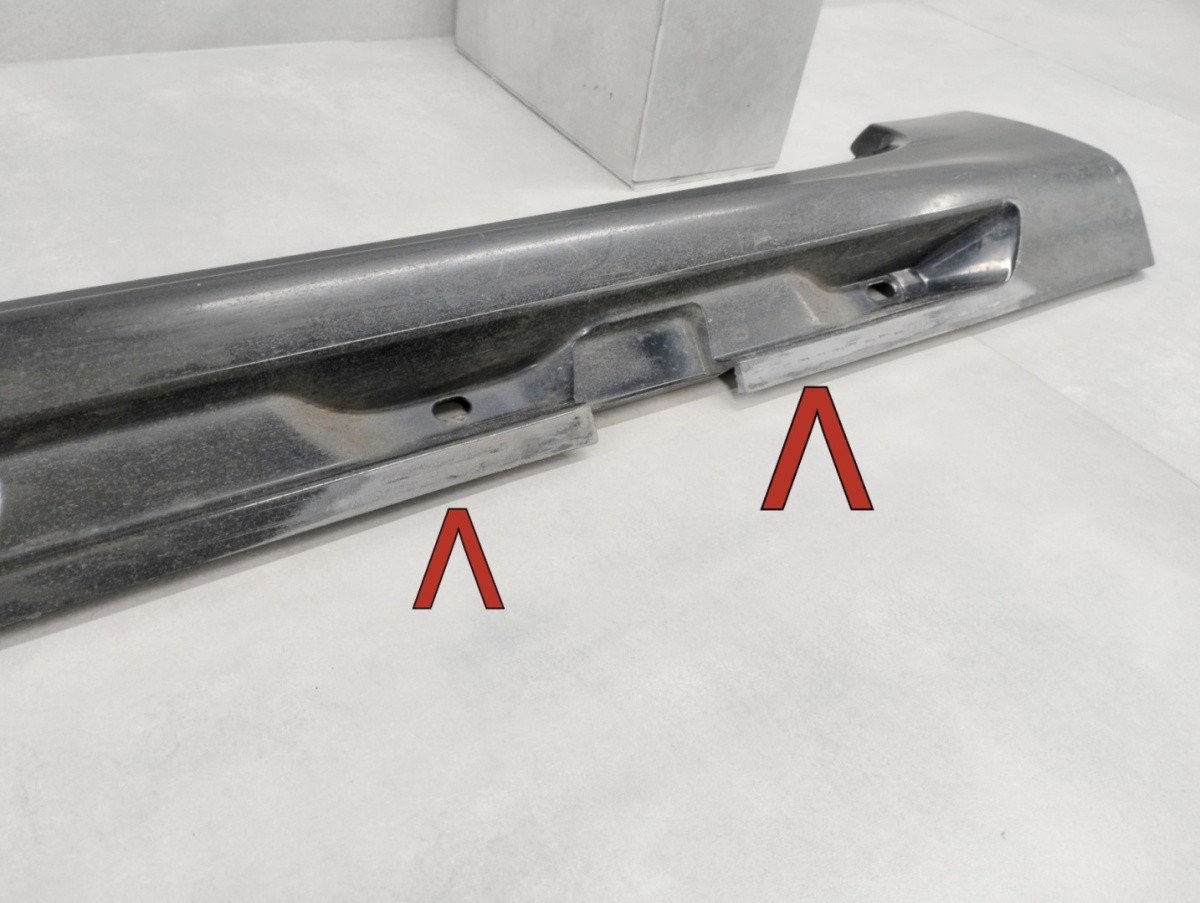 Zijskirt Dorpellijst Rechts Volvo V70 07-16 S80 07-16 Y285 Stationwagen Sedan 39838420 Dorpel P16488