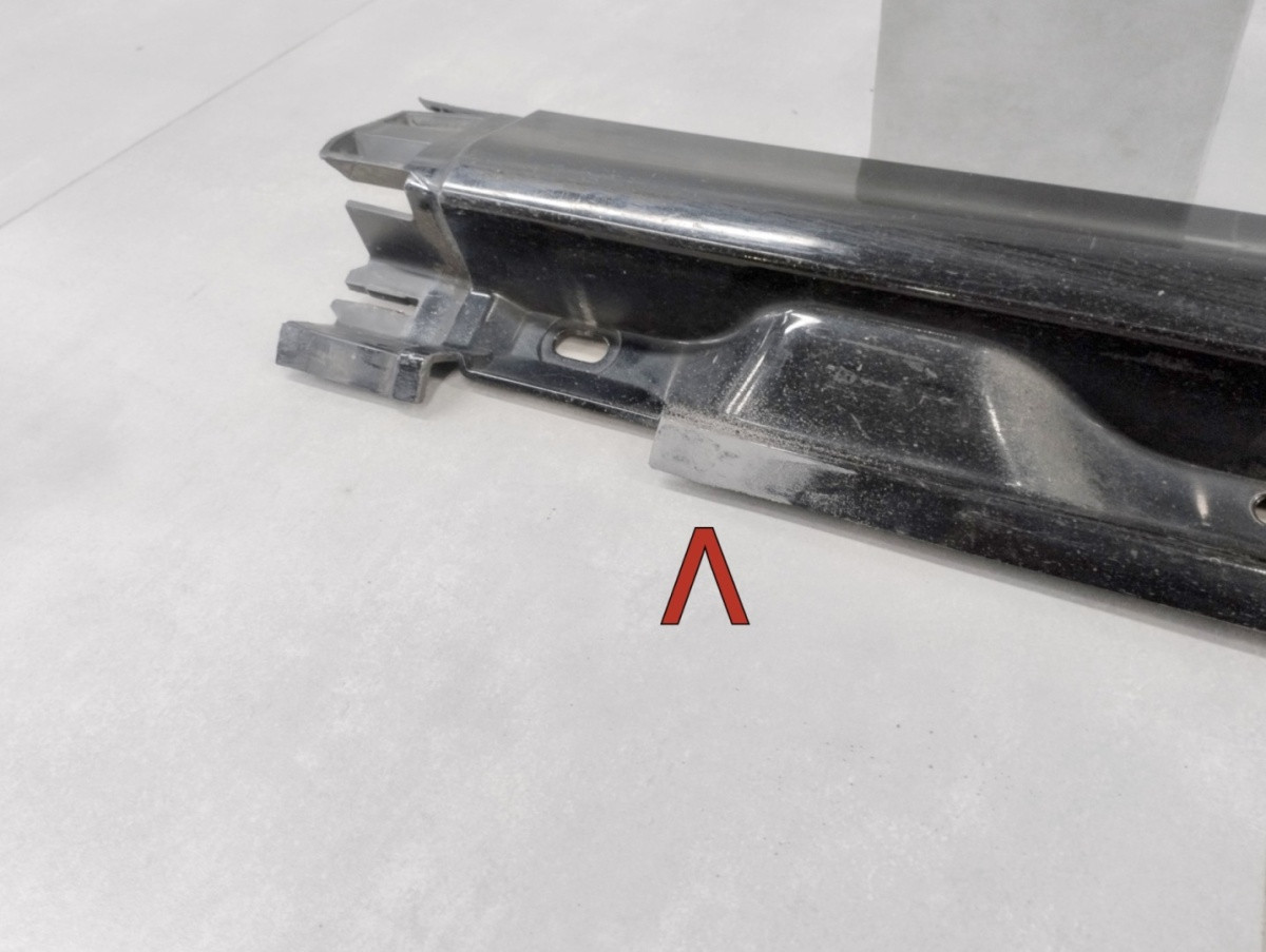 Zijskirt Dorpellijst Rechts Volvo V70 07-16 S80 07-16 Y285 Stationwagen Sedan 39838420 Dorpel P16488