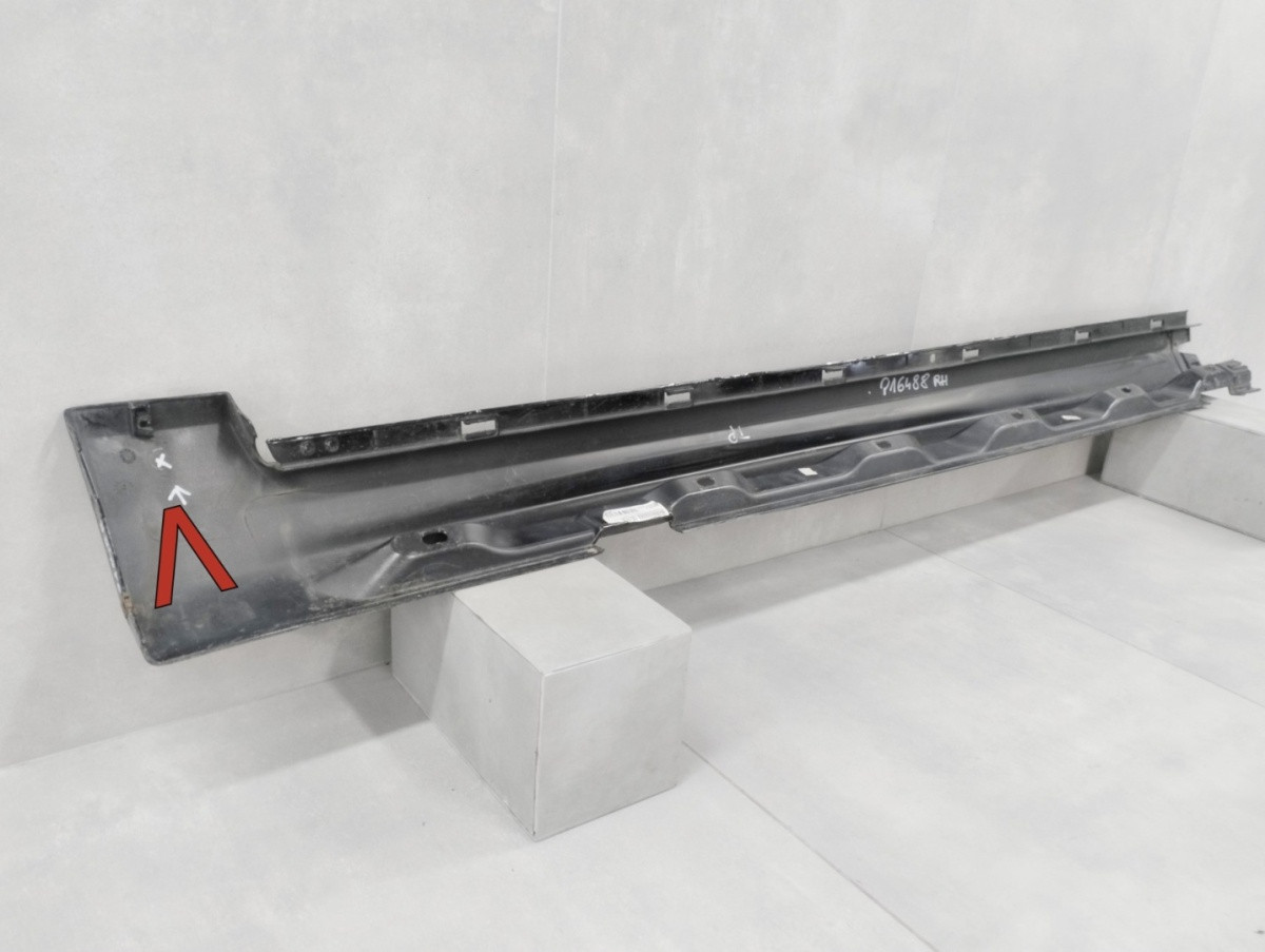 Zijskirt Dorpellijst Rechts Volvo V70 07-16 S80 07-16 Y285 Stationwagen Sedan 39838420 Dorpel P16488