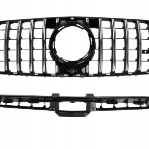 GRILL MERCEDES GLE W167 AMG 2024- AFTER FACELIFT GT GRILL BLACK+GLOSSY BLACK+CHROME GRILLE