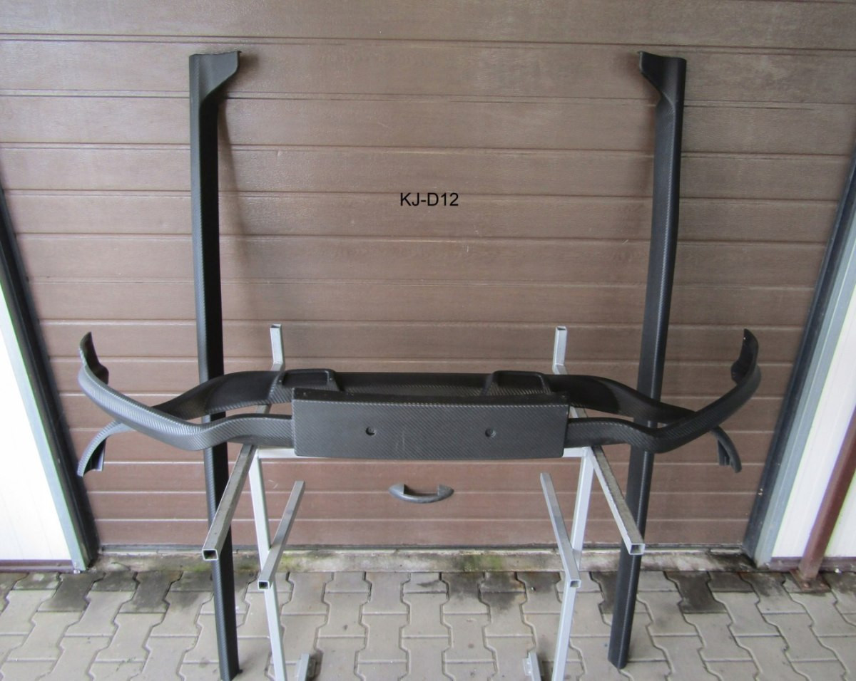 Spoiler Renault Captur I 13-16 Sportbodykittuning KJD12