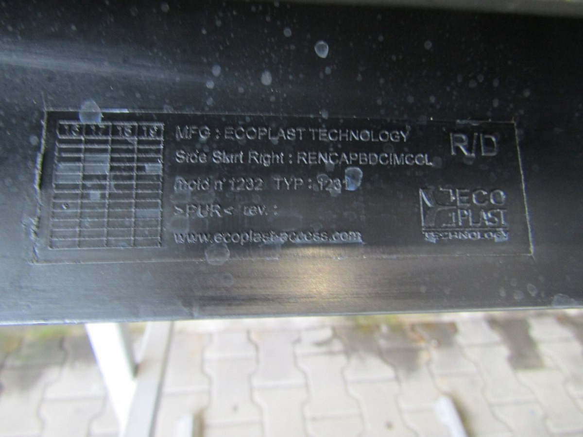 Spoiler Renault Captur I 13-16 Sportbodykittuning KJD12