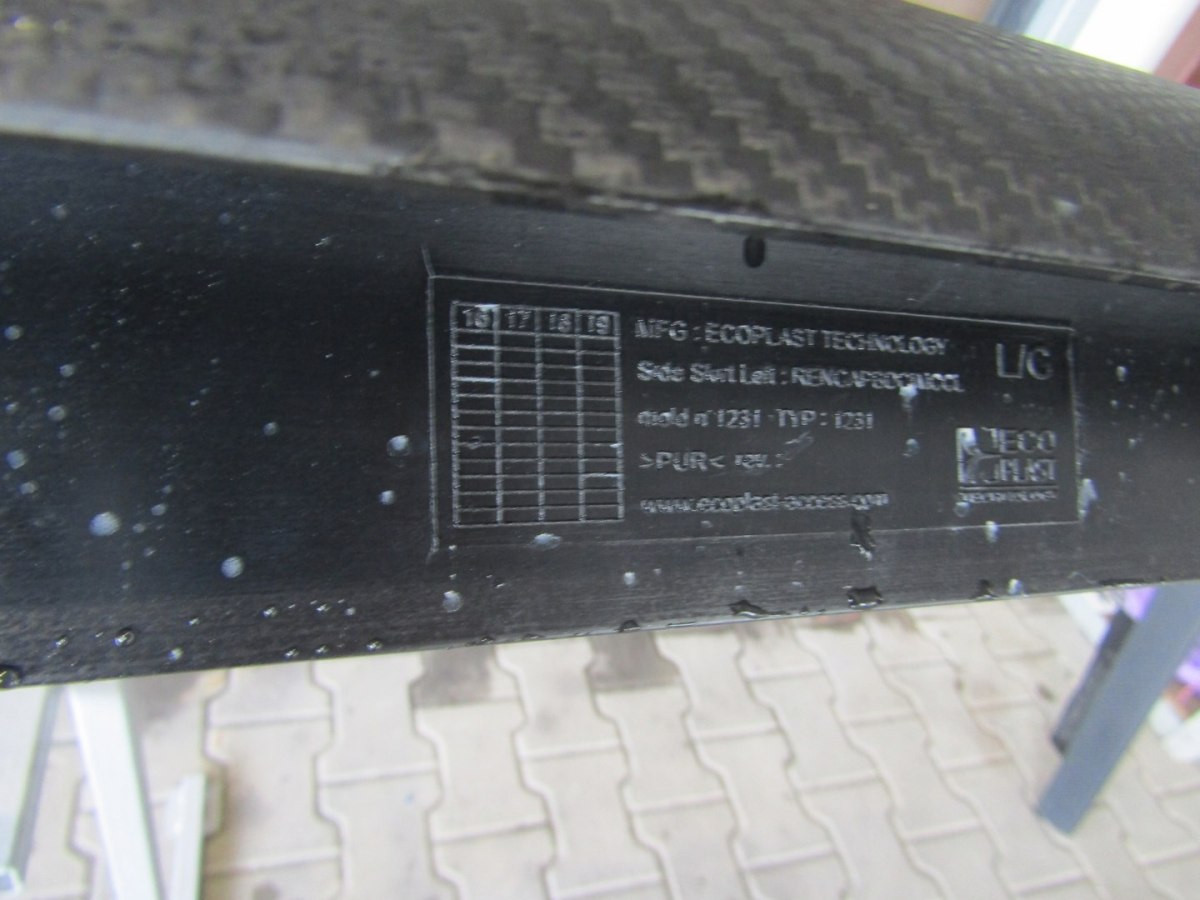 Spoiler Renault Captur I 13-16 Sportbodykittuning KJD12