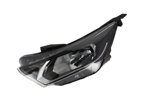 Koplamp HYUNDAI I20 III 2021- LEFT HEADLIGHT STANDARD H7 WITH PARKING BULB 10 PIN 01-Q000-01E5P-L 92101-Q0050