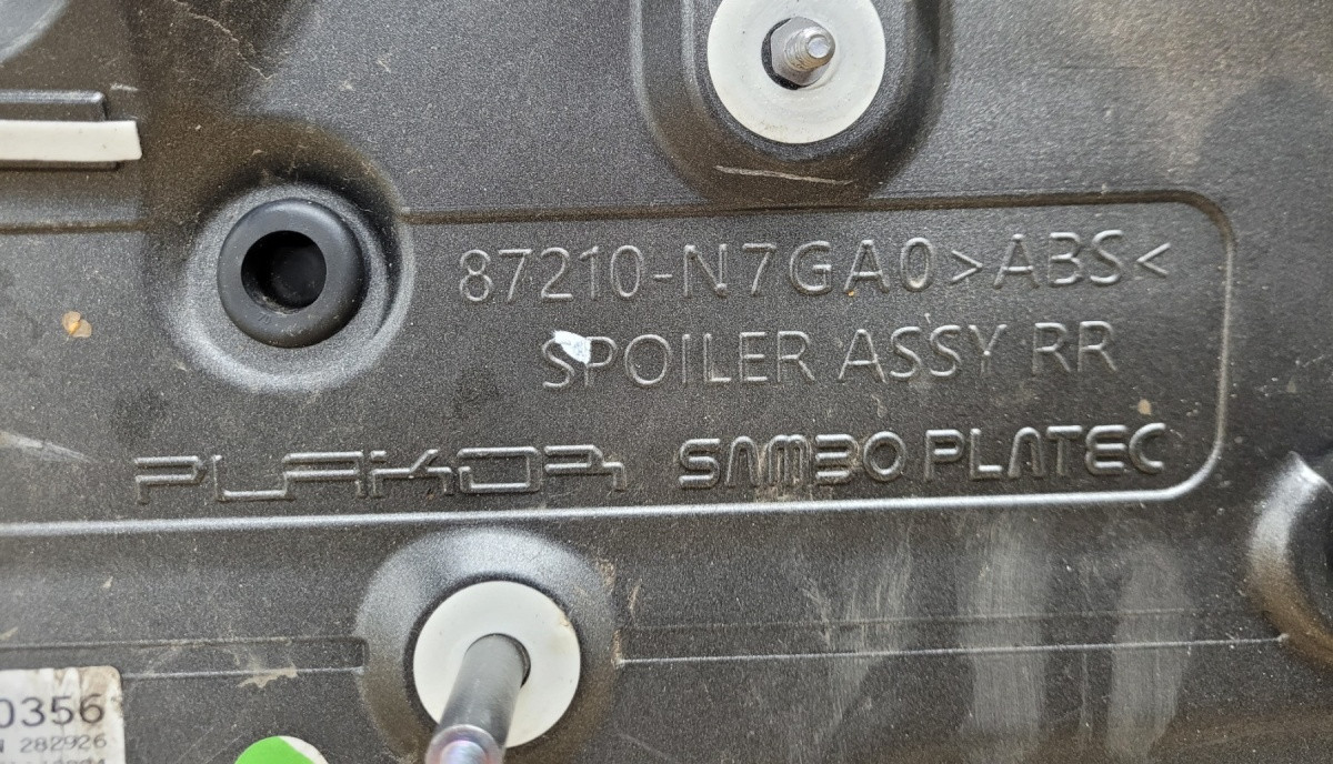 Spoiler Klep Vizier HYUNDAI TUCSON IV NX4 Facelift 24- 87210-N7GA0 PJ691