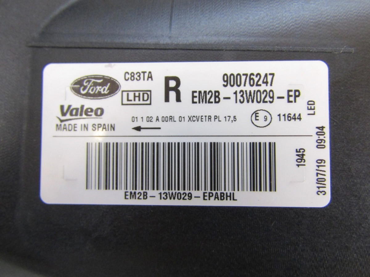 KOPLAMP FORD S-MAX II GALAXY FULL LED RH RECHTS 20- EM2B-13W029EP Z167/K3/4F