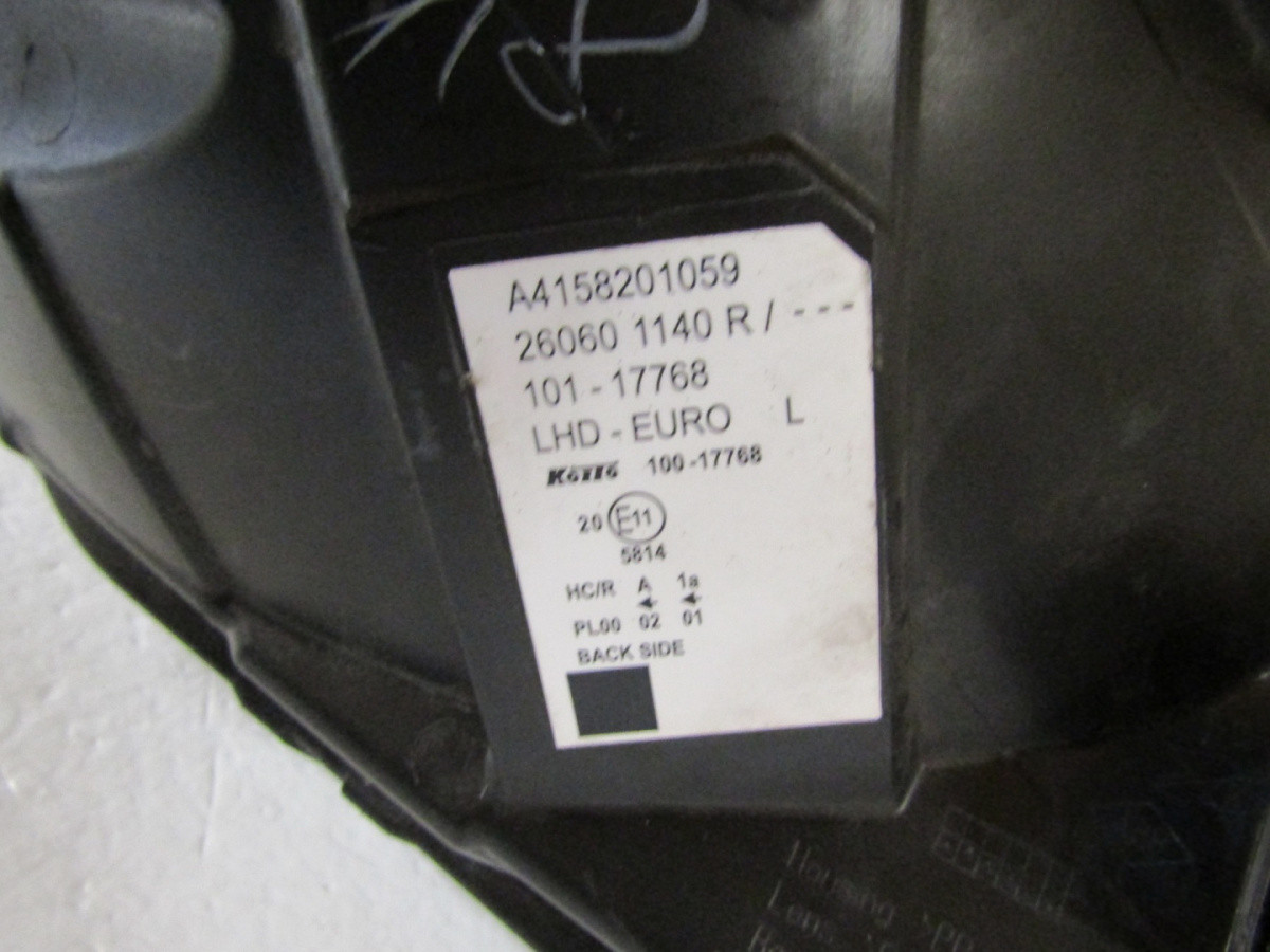 KOPLAMP MERCEDES CITAN W415 STANDAARD 12- LH A4158201059 A300/B77