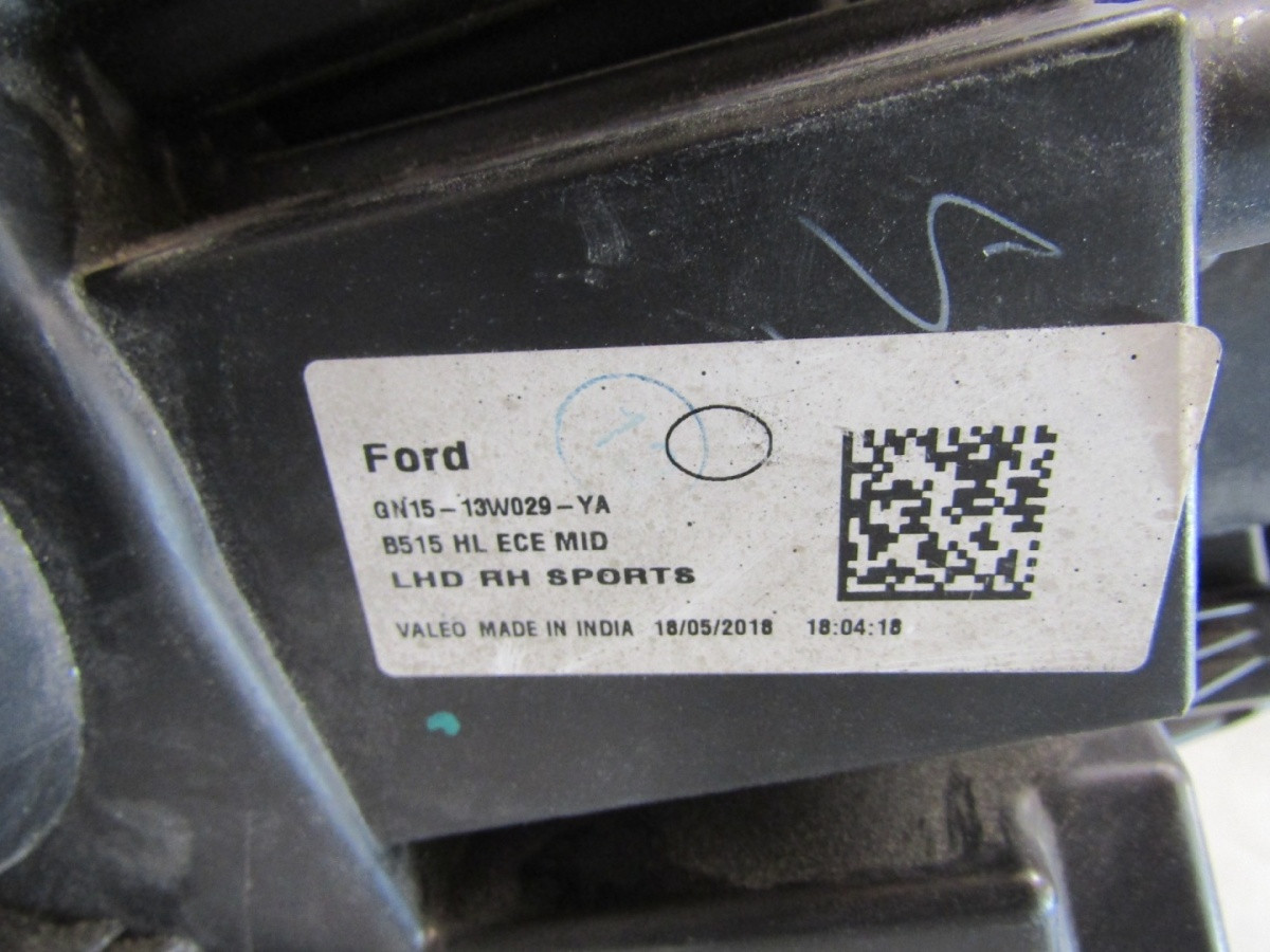 Koplamp Ford Ecosport 2 II Standaard Lens Rechts 17-21 GN15-13W029-YA A1100/4K/14C