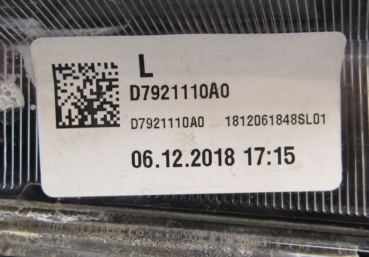 KOPLAMP HYUNDAI TUCSON III 3 NORMALE LENS 15-18 LH D7921110AO S804/F16