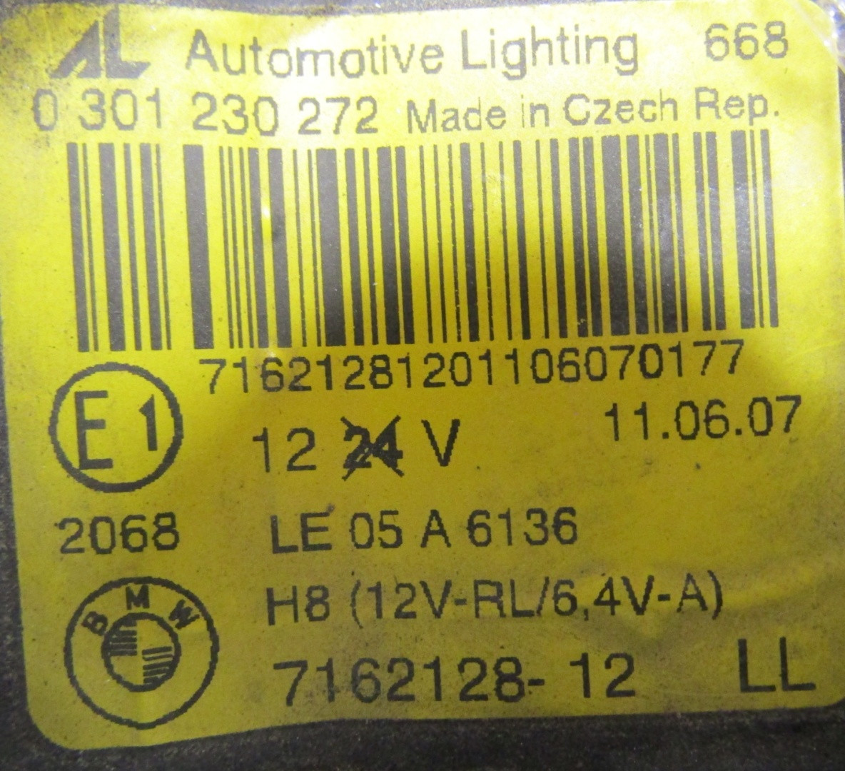 KOPLAMP BMW 3 E92 E93 06-10 NIET-DRIVEREND XENON RH 7162127-15 A1082/B14