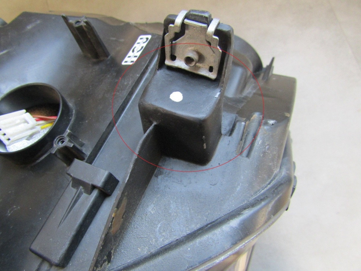 Koplamp MERCEDES GLK W204 XENON RECHTS 08-12 Z158/K3/2A