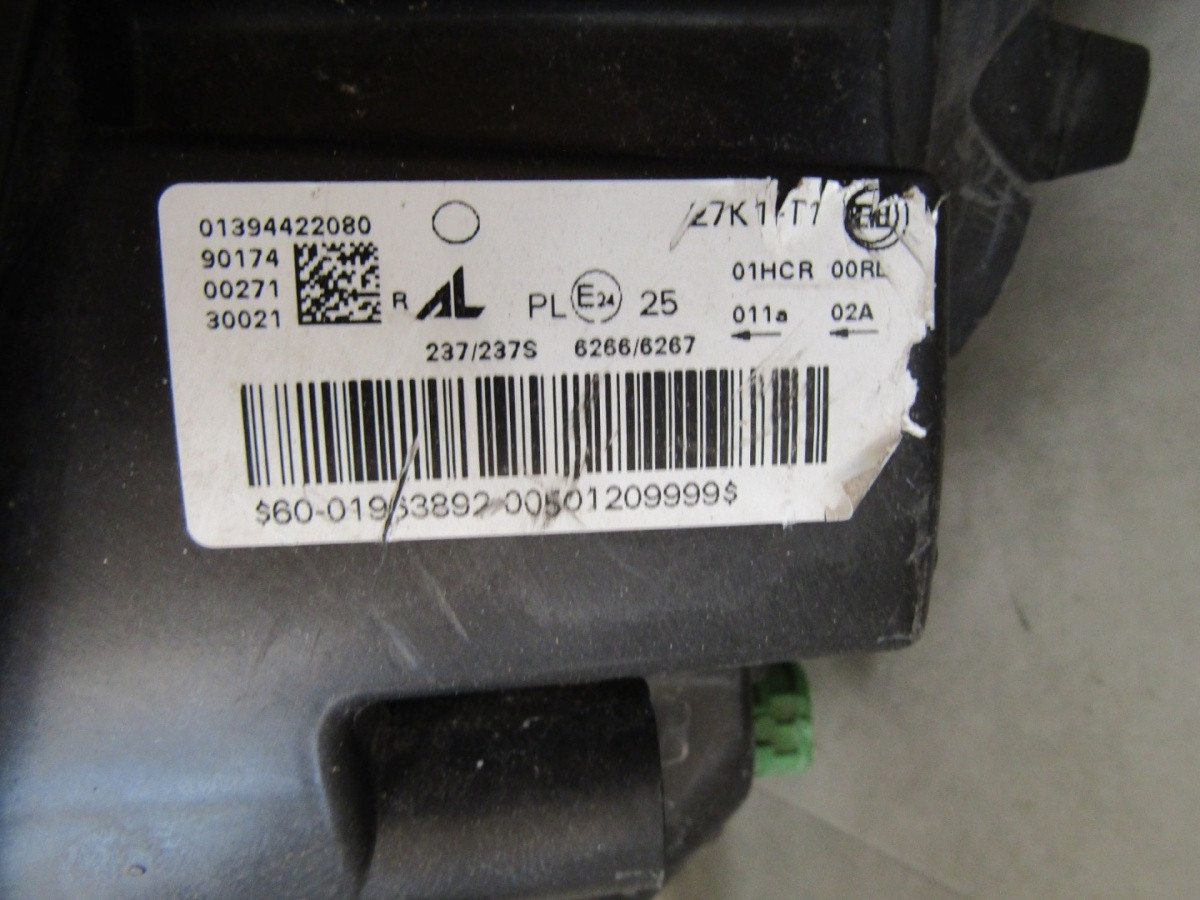 Koplamp Fiat Ducato Boxer Jumper Facelift Standaard + Led 14- Rechts 01394422080 S1797/F103