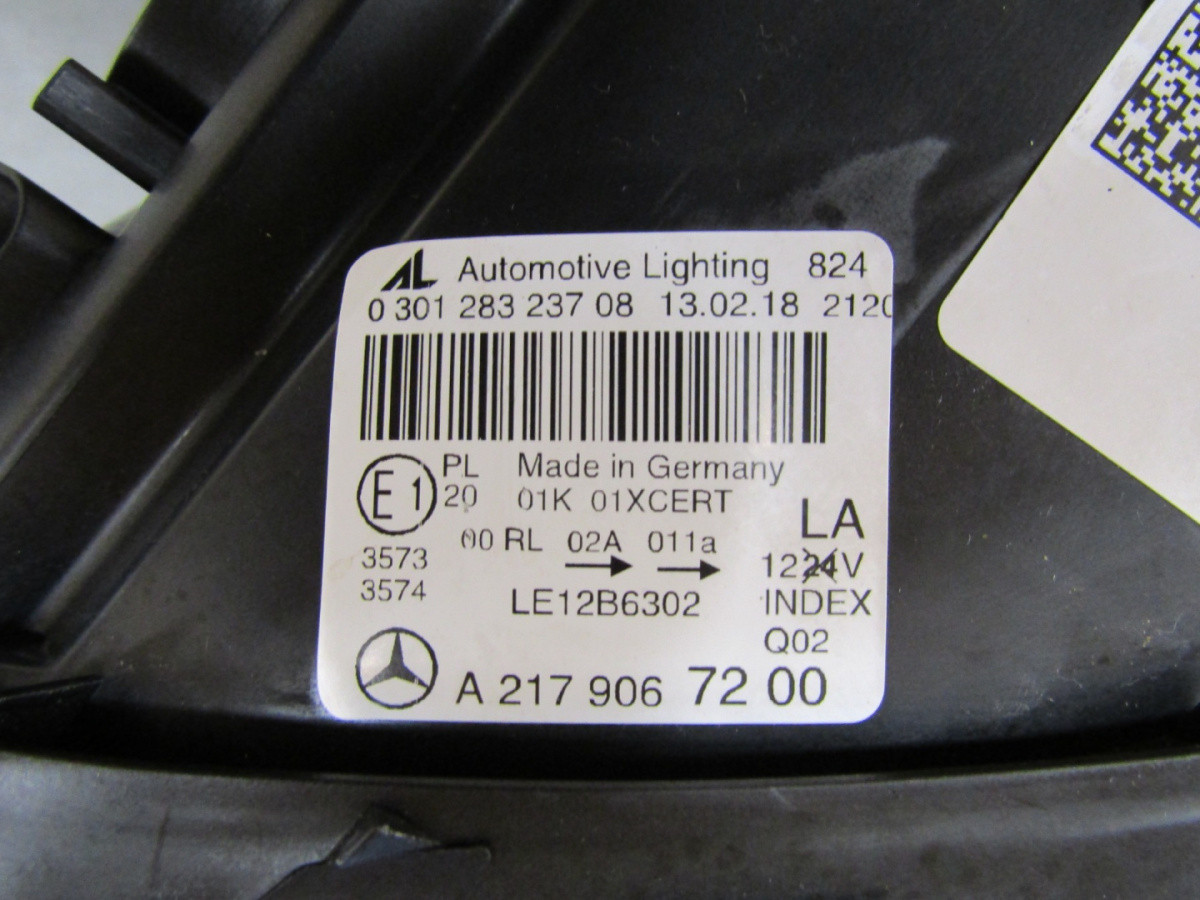 KOPLAMP MERCEDES S KLASSE 217 W217 SWAROVSKI LH 14-20 S39