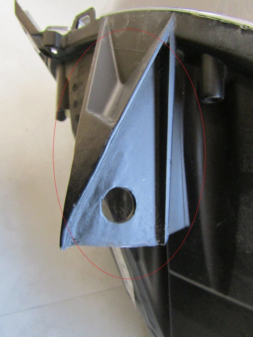 Koplamp OPEL MERIVA B Facelift STANDARD 13-17 RH RECHTS 13372320 Z161/K3/3C