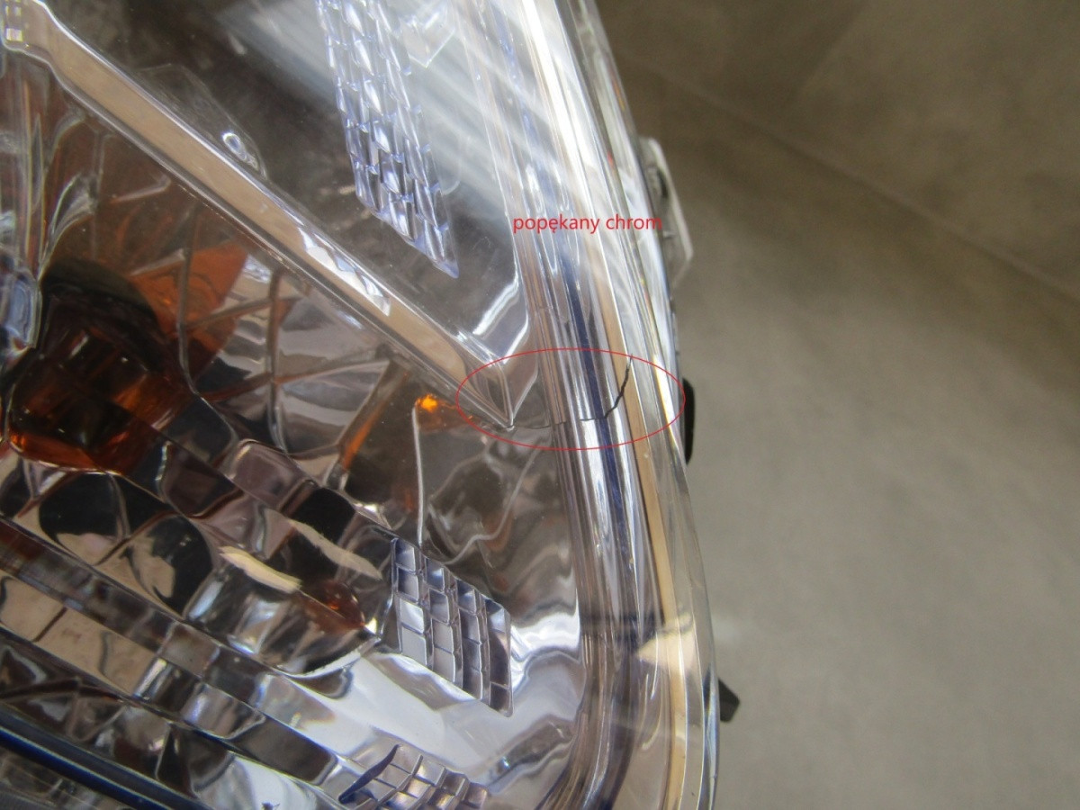 KOPLAMP MITSUBISHI L200 V NIET-DRAAIEN XENON 15-19 RH S1038/K4/12B