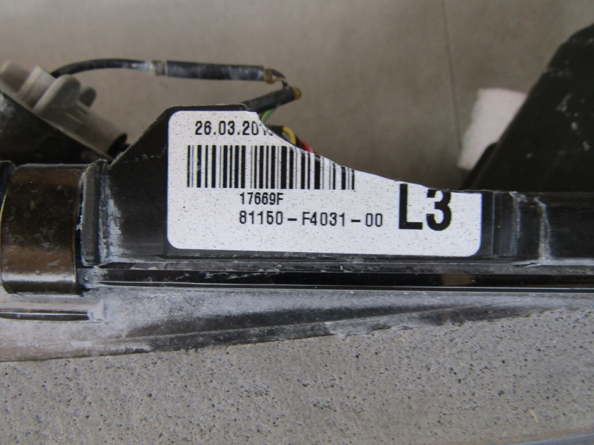 KOPLAMP TOYOTA CHR C-HR 16-19 LENS MET LED LH 81150-F4031 S916/4K/16G