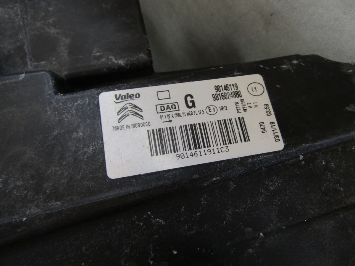 KOPLAMP CITROEN BERLINGO 4 IV STANDARD 18- LH A1135/4K/9E