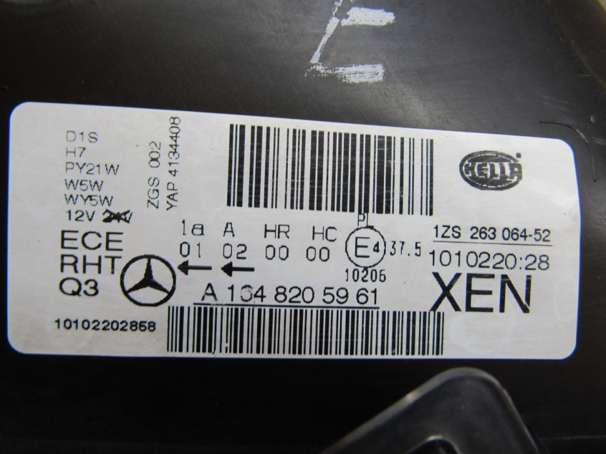 Koplamp MERCEDES ML W164 Facelift XENON DRAAIEN RECHTS A1648205961 Z164/K3/4A