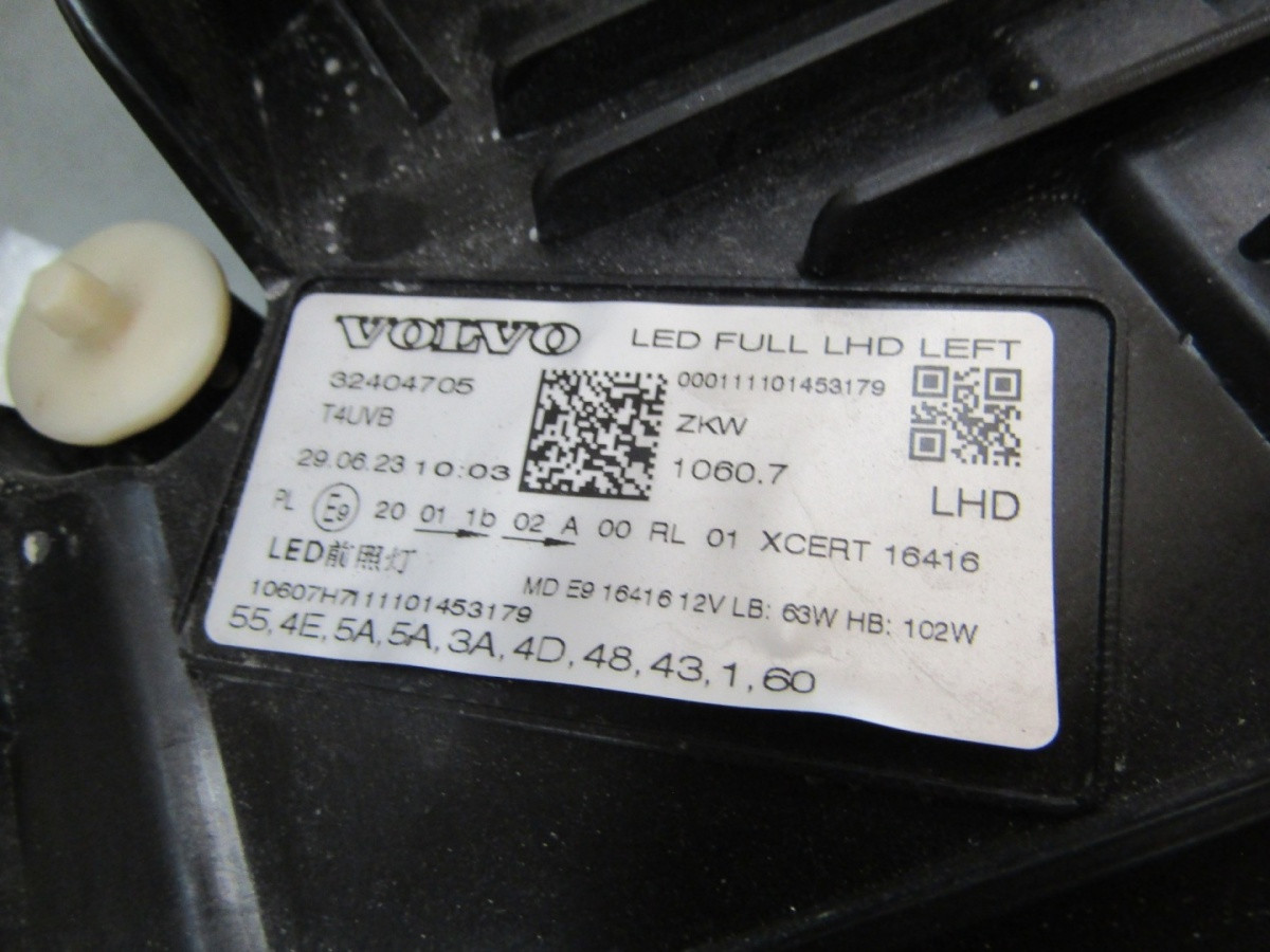 Koplamp Volvo XC60 II FULL LED 17-24 LH Links 32404705 Q1585/K4 14C