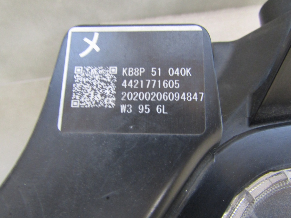 Koplamp Mazda CX5 II LED-ZWART MOTOR 17-21 LH LINKS KB8M 51040 Q955/K4 1G