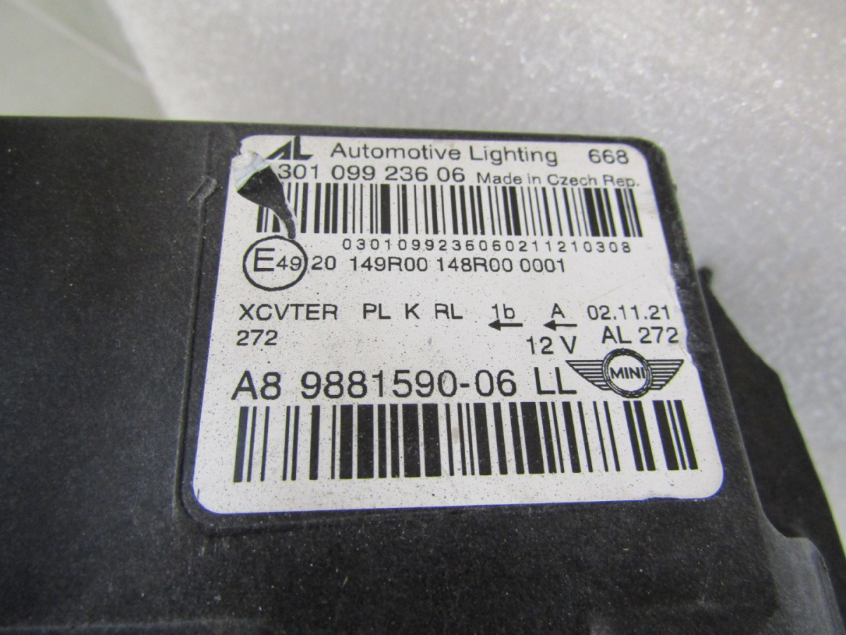 Koplamp Mini Countryman F60 Facelift FULL LED 20- RH 9881590 Q208/A71