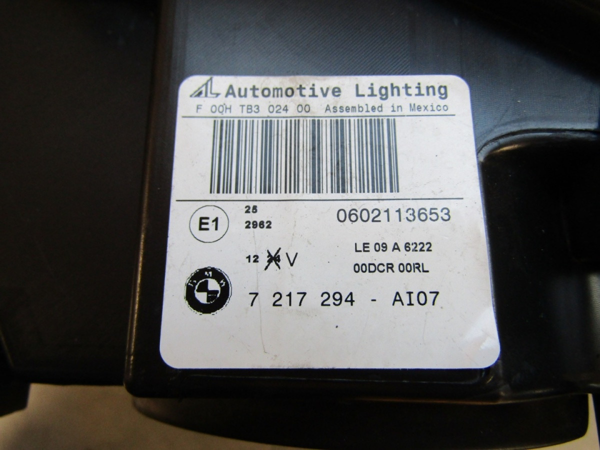 KOPLAMP BMW X3 F25 XENON NIET-DRAAIEN 10-14 RH RECHTS 7217294 Q1622/K3 16G